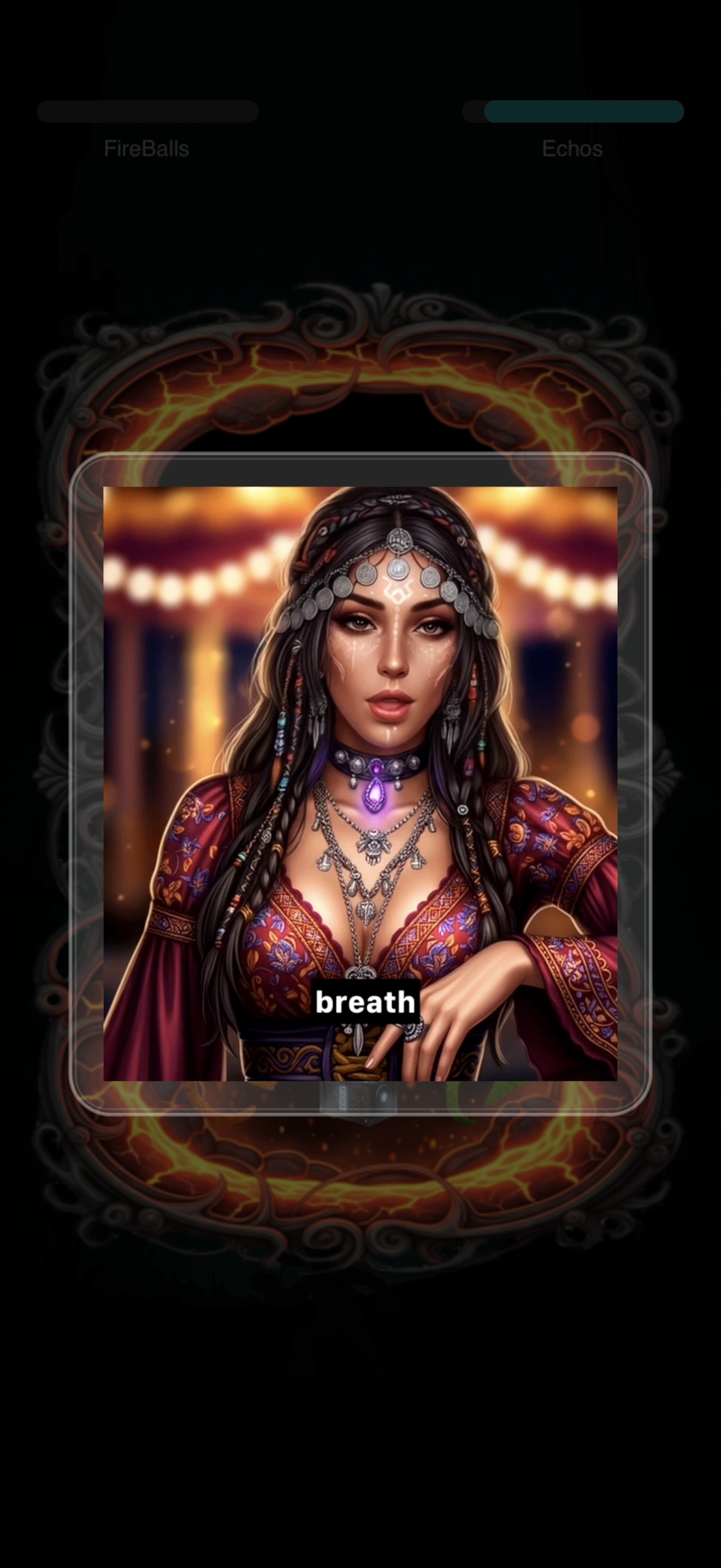 Intro scene with mystical message